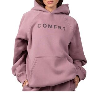 NWT COMFRT Tranquil Limited Edition Orchid Hoodie Size Extra Small